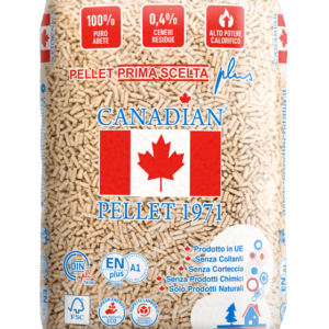 Pellet Canadian 15 kg – Confezione da 70 sacchi (Qualità Premium Canadese)